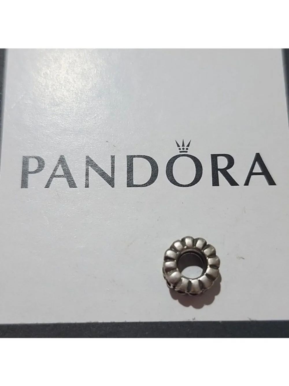 Pandora Retired Sterling Silver Aloha Spacer Bead - 790498